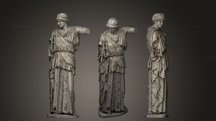 Statues antique and historical (Athena Lemnia, STKA_0756) 3D models for cnc